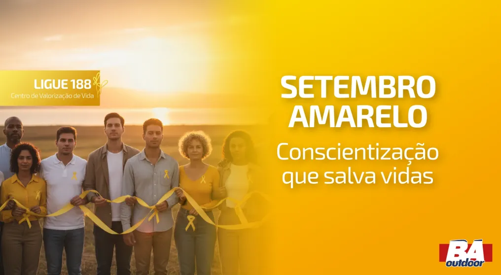 Setembro Amarelo: Conscientiza&ccedil;&atilde;o que Salva Vidas