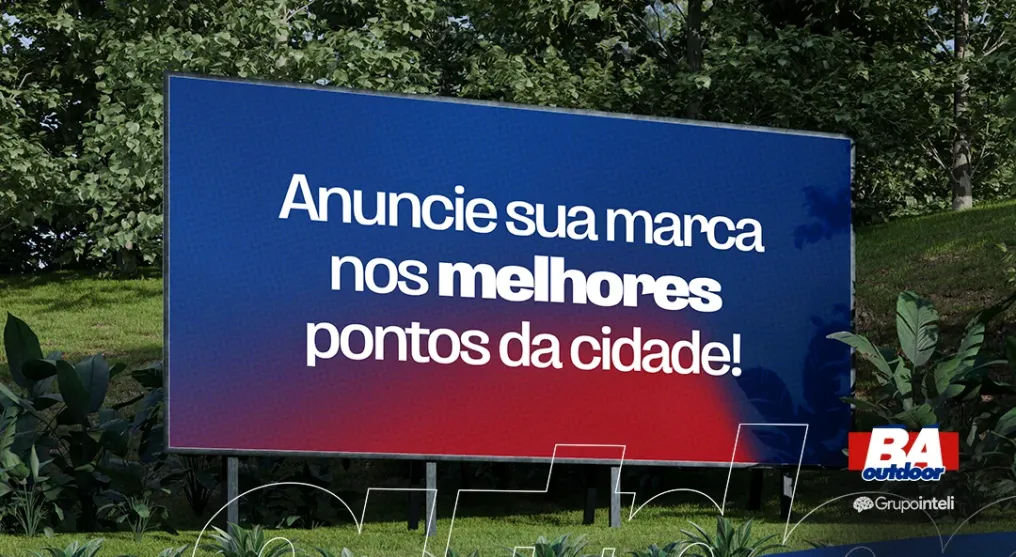 Anunciar nos melhores pontos de outdoor da cidade, faz a diferen&ccedil;a.