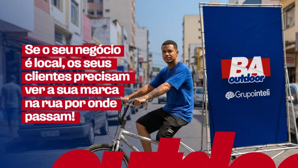 Se o seu neg&oacute;cio &eacute; local, os seus clientes precisam ver a sua marca na rua por onde passam!