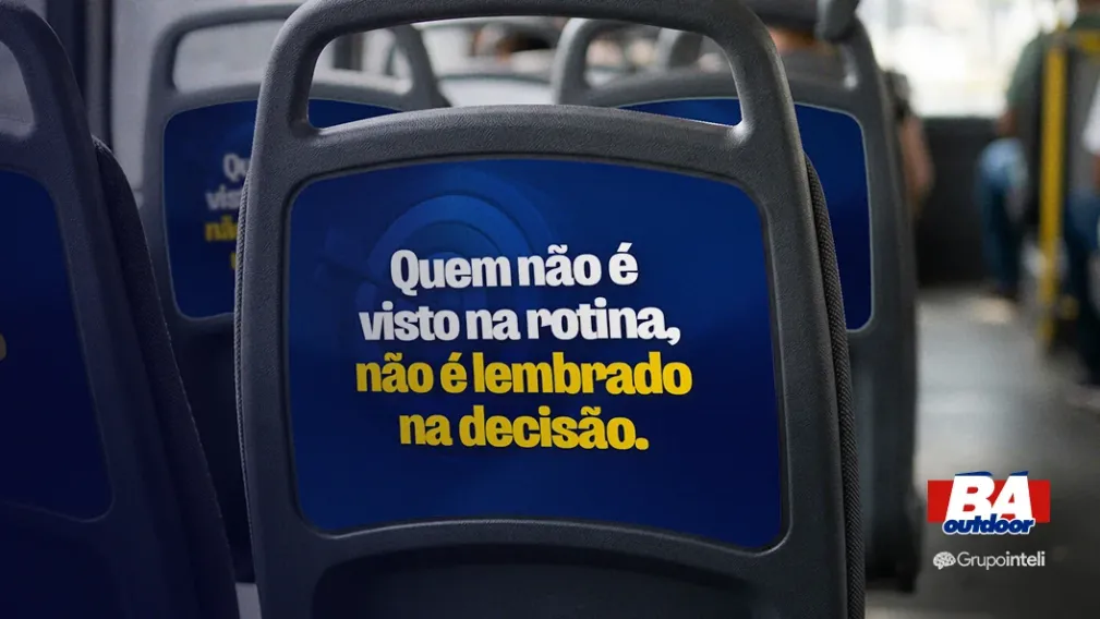 Quem n&atilde;o &eacute; visto na rotina, n&atilde;o &eacute; lembrado na decis&atilde;o. O papel do Outdoor no dia a dia das pessoas.