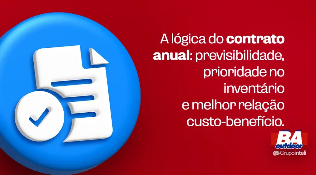A l&oacute;gica do contrato anual: previsibilidade, prioridade no invent&aacute;rio e melhor rela&ccedil;&atilde;o custo-benef&iacute;cio