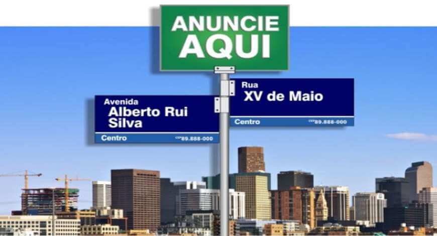 Placas de Esquina ou Placa de Rua?