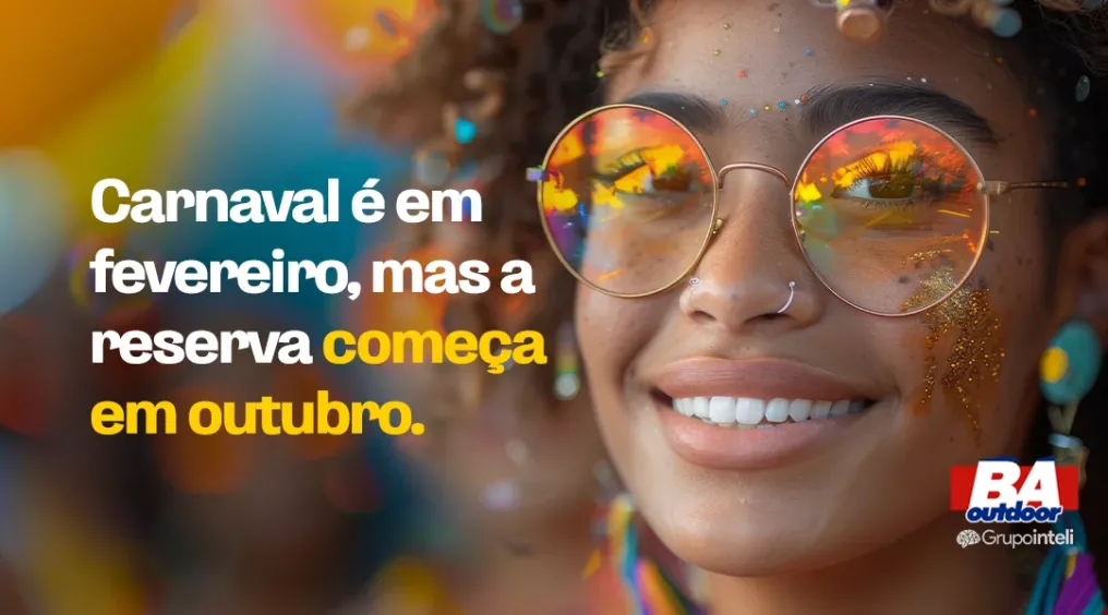 Carnaval &eacute; em fevereiro, mas a reserva come&ccedil;a em outubro.