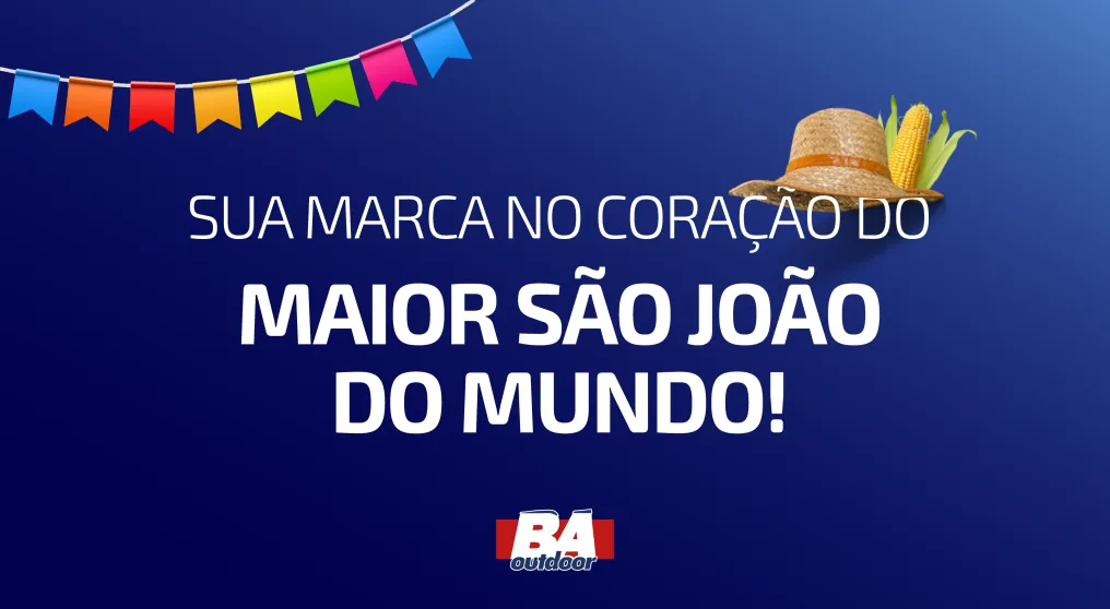 Sua Marca no Cora&ccedil;&atilde;o do Maior S&atilde;o Jo&atilde;o do Mundo!
