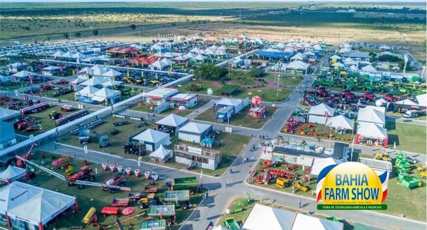 Bahia Farm Show 2022 j&aacute; tem data confirmada.