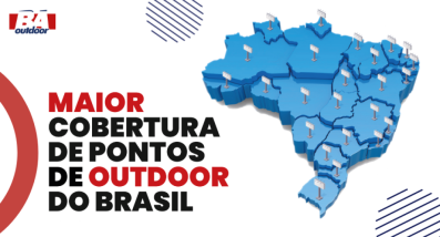 Ponto nº MAIOR COBERTURA DO BRASIL: Conheça a BA Outdoor e sua ampla gama de mídias externas